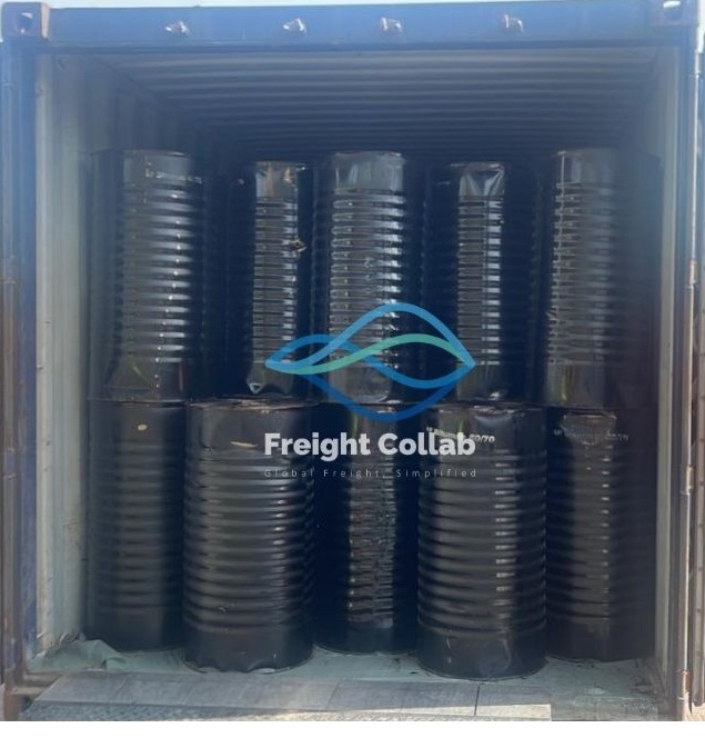 Bitumen cargo logistics